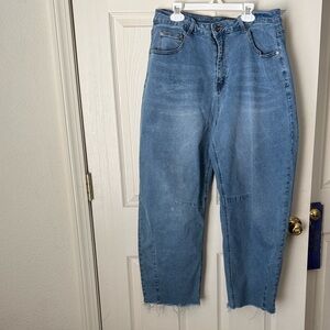 Barrel Blue Denim Jeans